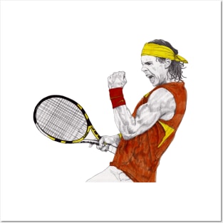 Tennis Nadal Posters and Art